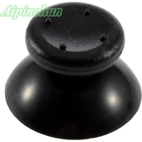 Aipinchun 20Pcs/Lot Black 3D Analog Joystick Cap Replacement For Microsoft Xbox 360 Controller Thumbsticks Xbox360 Repair Parts