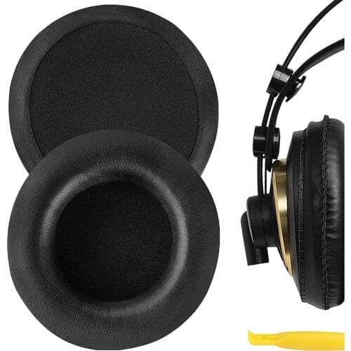 QuickFit Protein Leather Ear Pads for ÂKG K240 K240S K240 MKII K241 K270 K271 K271S K272 Headphones, Replacement Ear Cushion/Ear