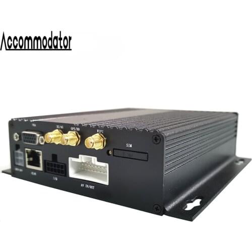 Vehicle School Bus Truck Online 4G GPS WIFI Tracking 1080P MDVR Mobile HD Dual SD Card DVR