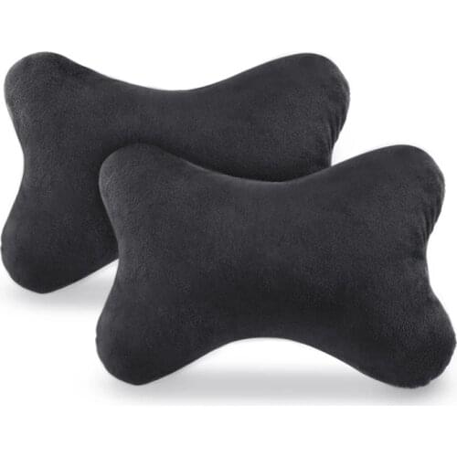 Car Cotton Flannel Neck Pillow Belt for BMW Peugeot Audi Ford Focus Volkswagen VW Golf Honda Tesla Benz Infiniti Lexus Accessory