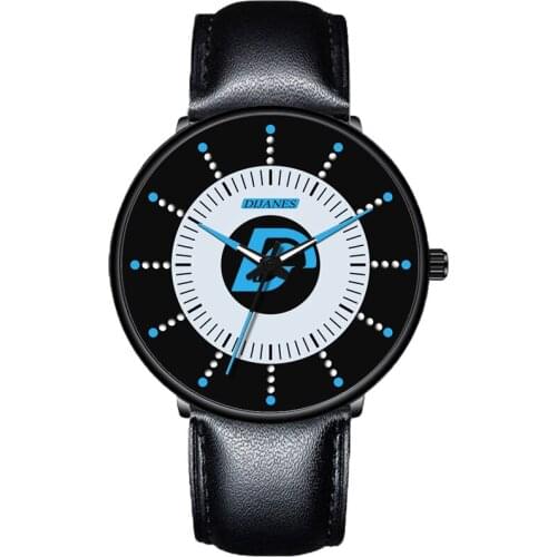 New Fashion Casual Mens Quartz Watches Luminous Hands Watch Mesh PU Leather Belt Wristwatch for Men Male Masculino Relogio