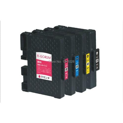 INK WAY GC41 BK/C/M/Y chipped compatible ink cartridge with pigment ink for IPSIO SG3100 SG7100 etc