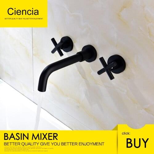 Ciencia Black Bath Faucets