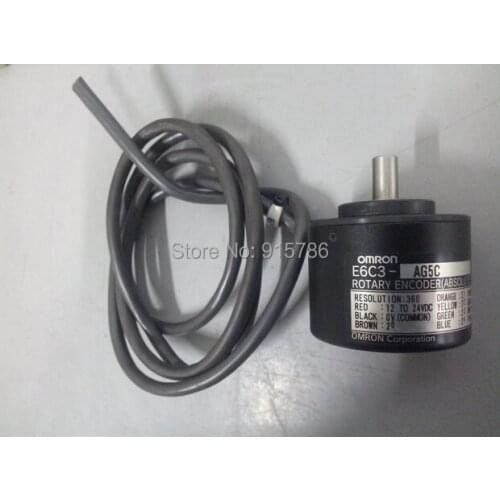 E6C3-AG5C 360P / R for Omron encoder / 360 line absolute encoder free shipping