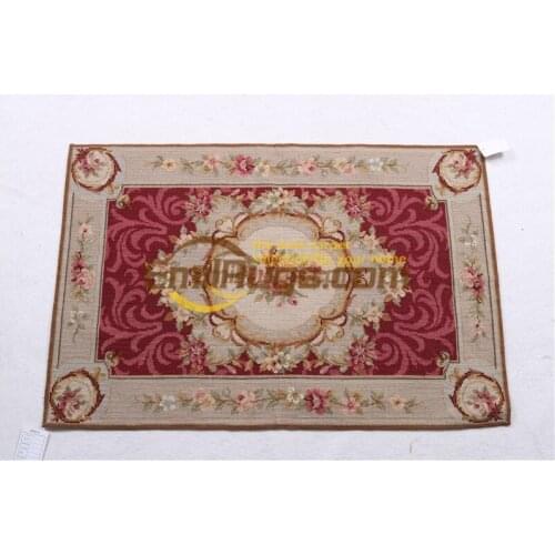 Aubusson needlepoint rugs for living room 61CMX91CM 2 'X 3' English garden YK2016-20 2X3gc165neeyg4