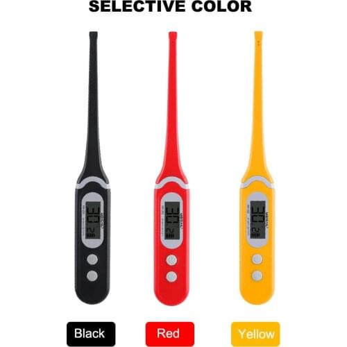 Kitchen Food Thermometer Meter LED Display℃/ ℉ Switchable Data Lock -50 To 300℃ Instant Read Oven Probe Thermometer