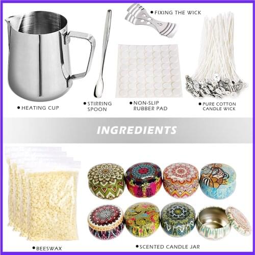 Aromatherapy Handmade DIY Candle Making Tool Set Holiday decoration candles Christmas new year wedding candle