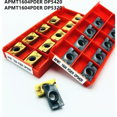 APMT1604 APMT1135PDER RPMW1003MO DP5320 DP5420 high-quality carbide inserts APMT CNC lathe parts tool milling inserts RPMW