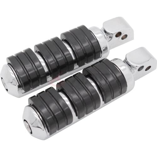 Motorcycle Passenger Foot Pegs For Yamaha Dragstar V-Star XVS250 XVS650 XVS950 DS250 DS650 DS950 DS1100 Virago XV 250 750 1100