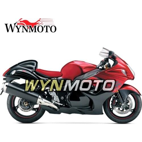 Full ABS Injection Fairings For Suzuki GSXR1300 Hayabusa 2008 - 2015 Motorbike Fairing Kits 50th Anniversary Red Cowlings