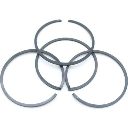 4pcs CG520 Brush cutter piston ring 44mm for grass trimmer 44F-5 Engine 52CC for Universal Strimmer MITSUBISHI TL52 TB52 Parts