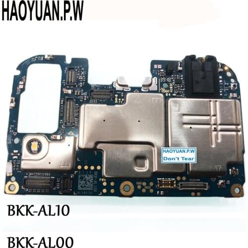 Tested Work Original Unlock Motherboard Mainboard Logic Circuit Electronic Chips For Huawei Honor Play 8C BKK-AL10 BKK-AL00 64GB