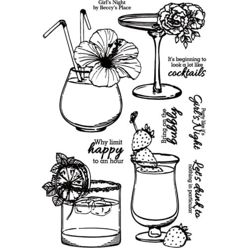 CLEAR STAMP juice DIY Scrapbook Card album paper craft silicon rubber roller transparent stamps 1027S