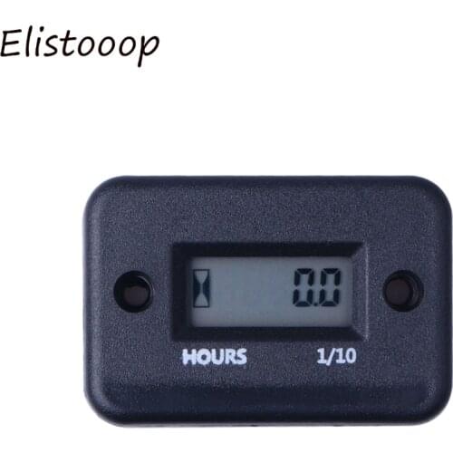Motorcycle Hour Meter Timer Digital Counter Moto Jet Ski Timer Accumulator Digital Working Gauge Tools