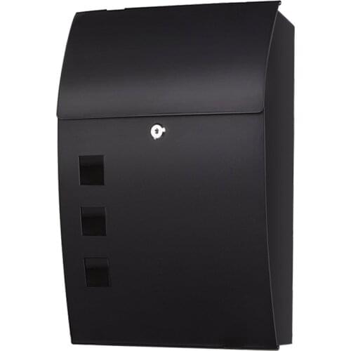 Steel letter box/ abs plastic post/ outdoor mailboxes for apartments