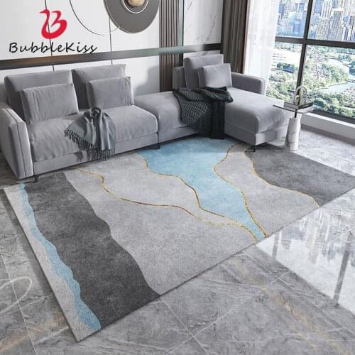 Bubble Kiss Loop Pile Thick Carpets For Living Room Simple Geometric Comfort Customized Mat Bedroom Bedside Sofa Home Decor Rugs
