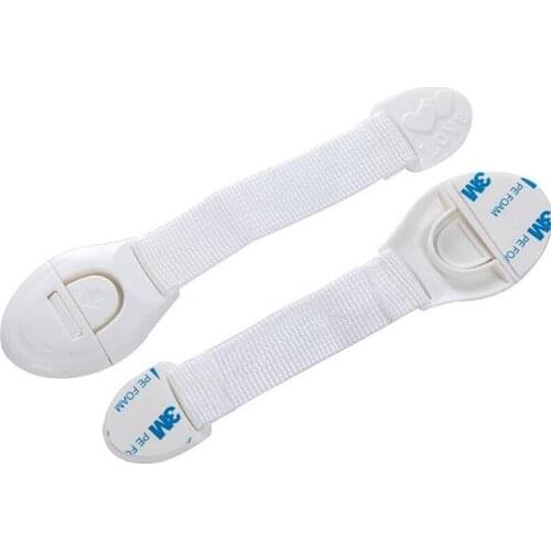 5 pieces / 10 pieces childrens safety locks long drawer door cabinets with safety locks plastic child protection lock