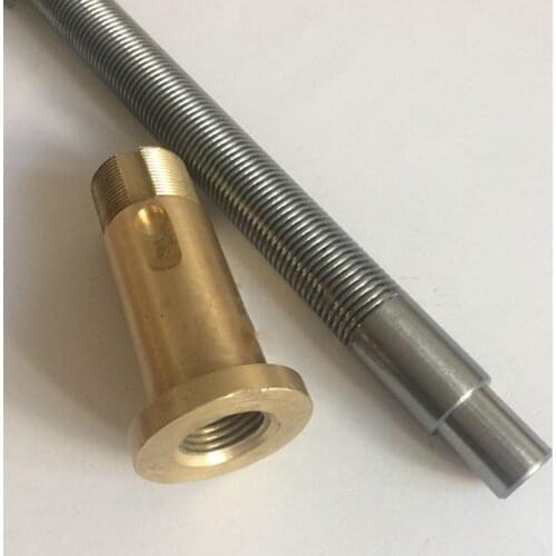 1 PC Grinding Machine Upper And Lower Screw Rod Lifting Screw Copper Sleeve M618 M820 M250 Surface Grinder Accessories New