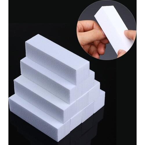 10Pcs Nail Buffer Set Nail Art Tools White Pink Green Nail Care Treatment Kits Nail Sponge Sanding Grinding Polishing Block File