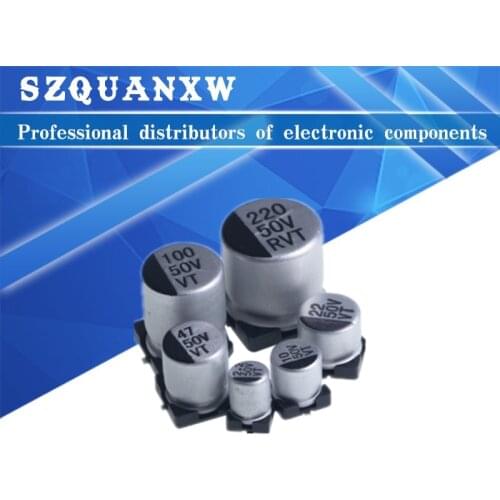 20Pcs/Lot SMD Electrolytic Capacitor 25V 68UF 6.3*5.4MM