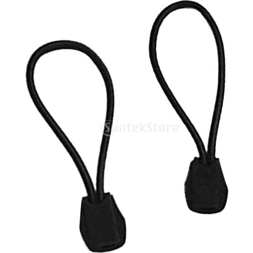 2x Durable Elastic Scuba Diving Dive Snorkel Breathing Tube Fixing Bungee Rope Shock Cord Tie Down Strap Replacement Accessories