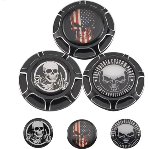 3D Patch Motorcycle Fuel Gas Tank Cap For Harley Sportster XL 1200 883 Dyna Trike Touring Road King Softail Custom Accessories