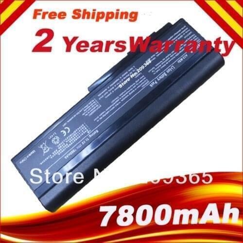 7800mAH Laptop Battery for Asus N53 A32 M50 M50s N53S N53SV A32-M50 A32-N61 A32-X64 A33-M50
