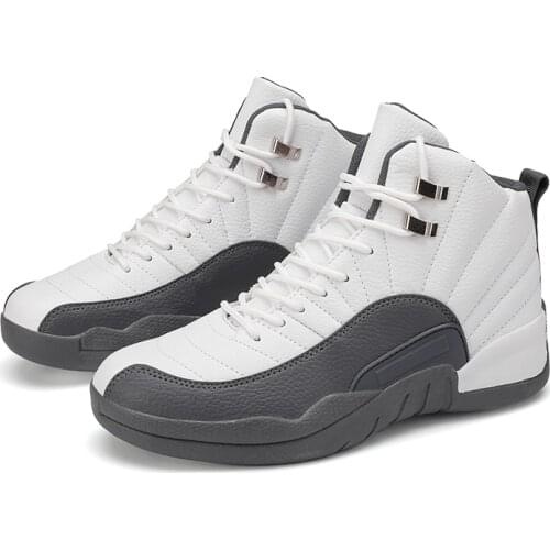 A48 Autumn Winter Male Leisure and Comfortable Tide High Help Basketball Male Sports Adult Casual Shoes Massage Hard-Wearing