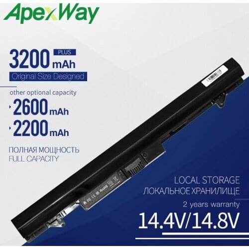 ApexWay 14.8V Laptop Battery for Hp PROBOOK 430 G2 430 G1 430 RA04 H6L28AA HSTNN-IB4L HSTNN-W01C E5H00PA 707618-121 768549-001