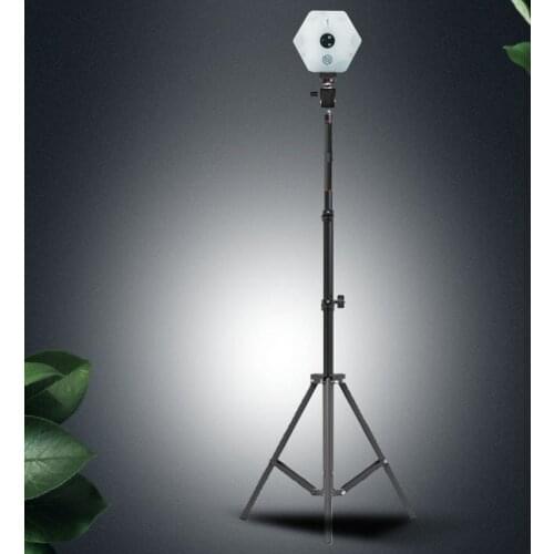 Reaction training lamp holder stand accessory