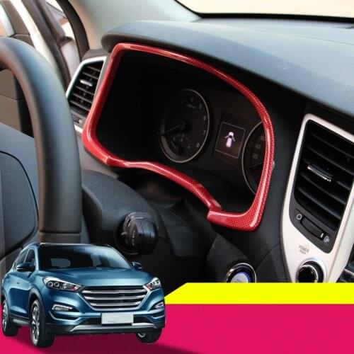 Car Refit accessory Dashboard decorative frame car Sticker car Accessories For Hyundai Tucson 2015-2018
