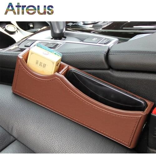 Atreus Car-Styling Auto Seat Crevice Storage Box For Mitsubishi ASX Outlander Lancer 10 I200 Suzuki Grand Vitara Swift SX4 Jimmy
