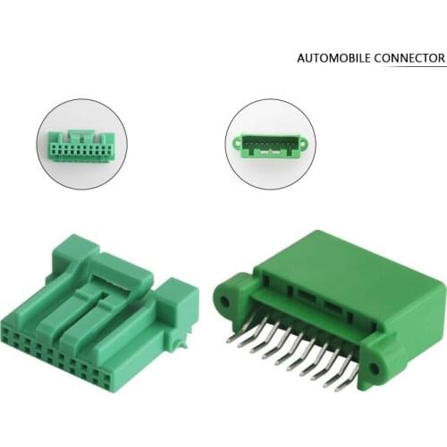 Free ship 50 Sets 10 Pin Auto Radio Module Harness Female Connector Male PCB Socket For Honda IL-AG5-10S-S3C1