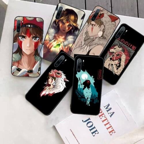 Japanese Anime Princess Mononoke Phone Case Funda For Huawei P9 P10 P20 P30 Lite 2016 2017 2019 plus pro P smart
