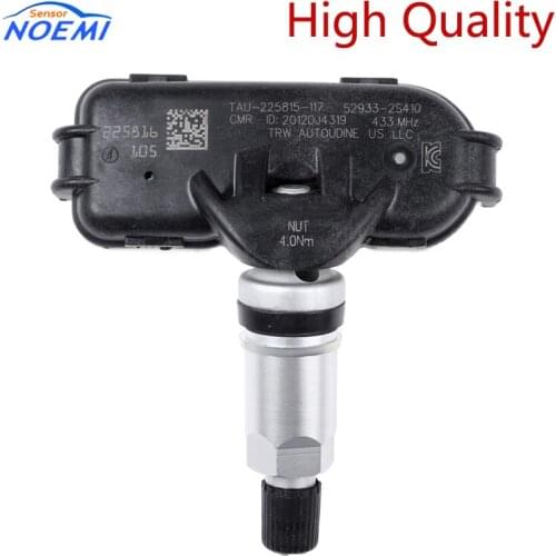 New 52933-2S410 529332S410 TPMS Tire Pressure Monitor Sensor 433MHZ For Hyundai Ix35 Tucson For Kia Sportage