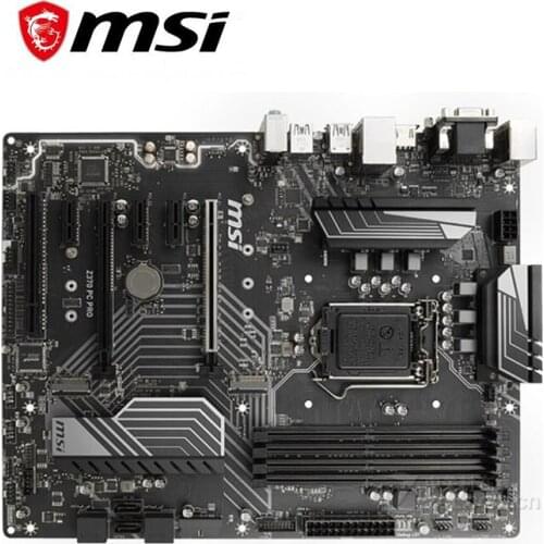 For MSI Z370 PC PRO Motherboard LGA 1151 DDR4 For Intel Z370 Z370M Desktop Mainboard SATA III USB3.0 PCI-E X16 3.0 Used