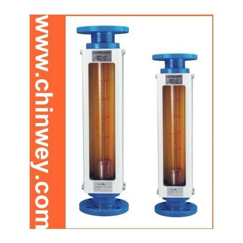 DN25 LZB -25 glass rotameter flow meter for liquid and gas. conectrator ,it can adjust flow