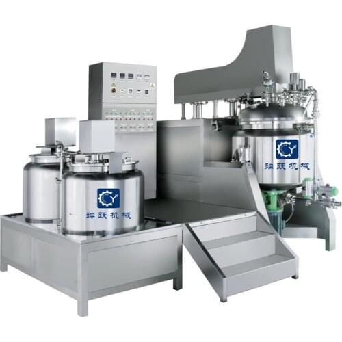 DY-RHJ-02 Small emulsifier vacuum homogenizer emulsifier emulsifying pot cosmetic cream production equipment