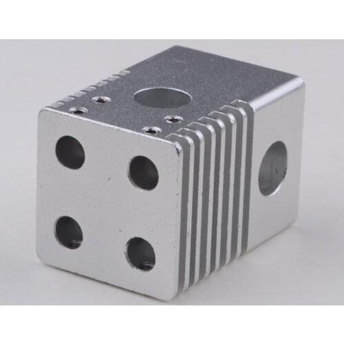 Aluminum Alloy Cross Slide Block Ultimaker 2 UM2 4 Nozzles For 3D Printer Accessory Parts 3D Printer Cross Slide Block