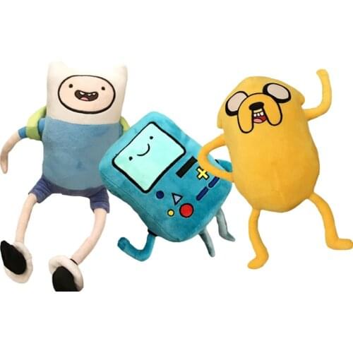 Doll Finn Jake Plush Soft Toys Stuffed Animal Dolls Children Birthday Gifts Party Decoration