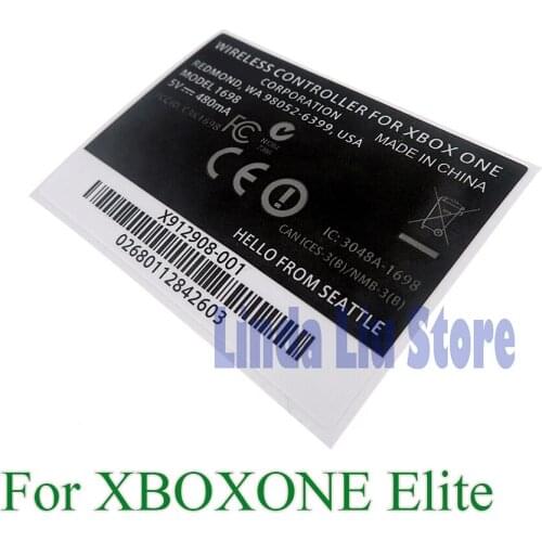 300pcs sticker label for Xbox one elite wireless controller replacement for Xbox one elite model 1698