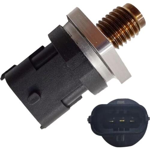 HLLADO New Fuel Rail Pressure Sensor 0281002909 For Hyundai Tucson Elantra Santa Fiat KIA Carens Sportage Xtrek 2.0