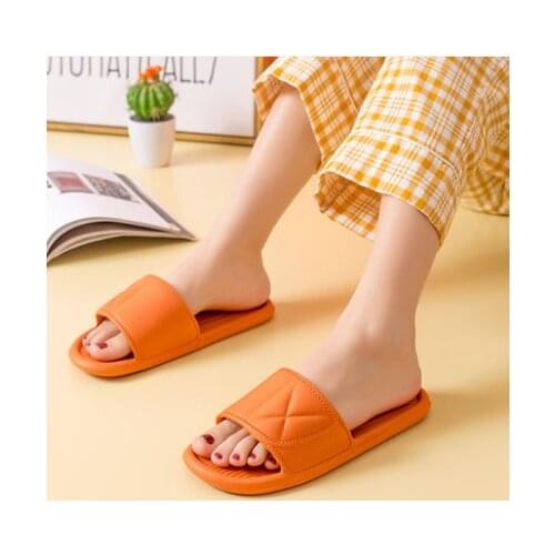 Summer Women Indoor Slippers Floor Flat Shoes Indoor Eva Flip Flops Female Non-slip Bathroom Home Slippers Zapatillas De Hombre