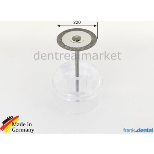 Frank Dental Diamond Discs - Diamond Cutting Disc - Double Sided