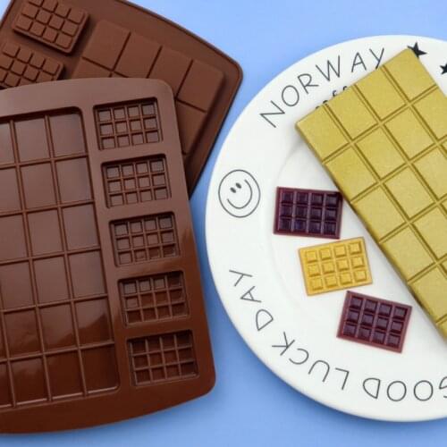 Waffle silicone ice lattice mold manual chocolate chip mold