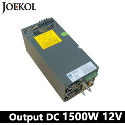 High-power switching power supply 1500W 12v 125A,Single Output ac dc converter for Led Strip,AC110V/220V Transformer to DC 12V