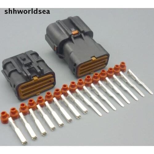 Worldgolden 5/30/100sets 8P kit 2.0mm female male auto electrical wiring harness connector 7123-7484-40 7222-7484-40