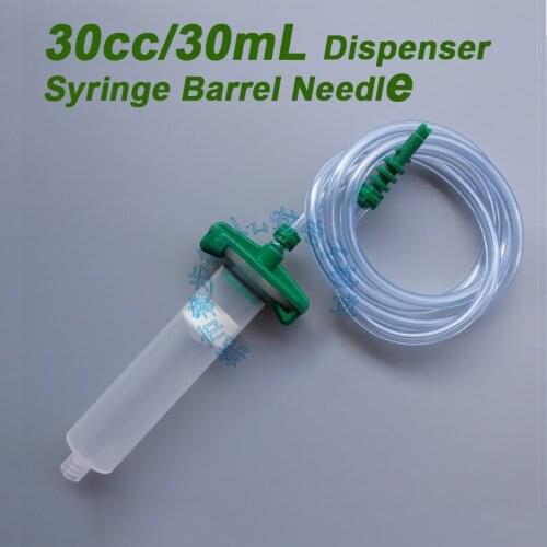 1Pc 30cc 30ML Helix Luer Lock Tip Dispenser Syringe Barrel Needle Tip Syringe Barrel Valve Robot Adapter