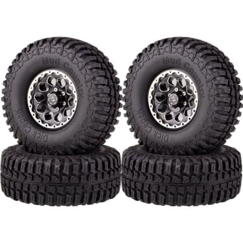 1065-7036 RC 1.9" Metal 1/10 Rock Crawler Wheel Complete Dick Cepek Mud Country