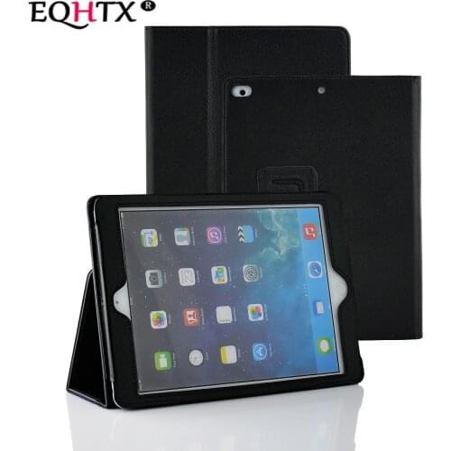 Case for Apple iPad 9.7 New 2017 2018 Air/Air 2,EQHTX-Color PU leather Ultra Slim bracket Original 1: 1 Wake Smart Cover case